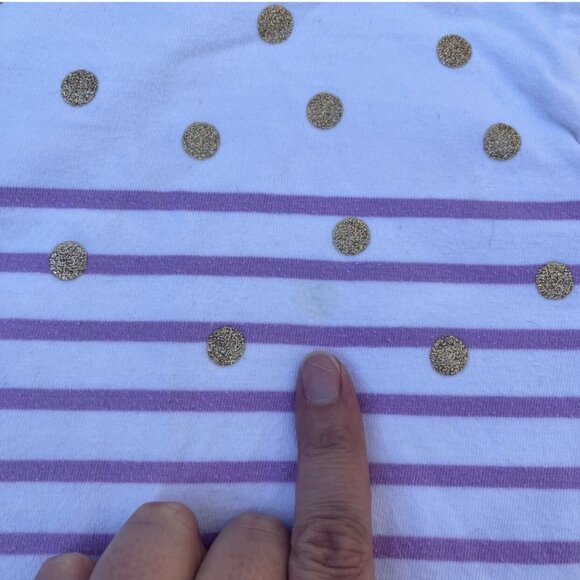 Mini Boden Sparkle top 6-7 - Picture 2 of 6